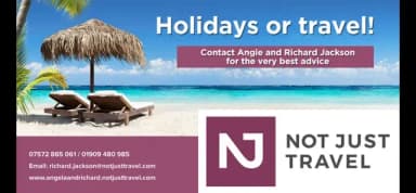 Angela & Richard, Not Just Travel