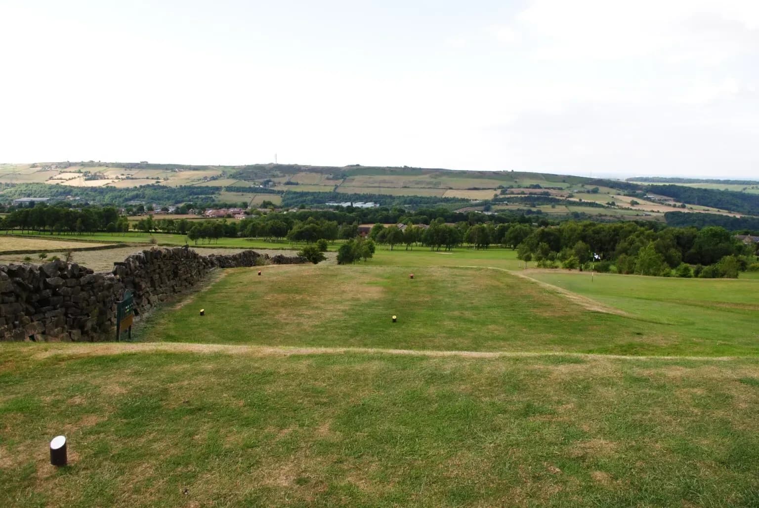 The 11th tee at Stocksbridge Golf Club