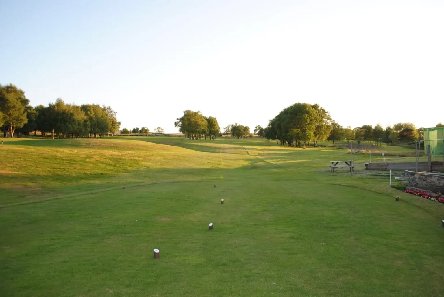 The 12th tee at Stocksbridge Golf Club