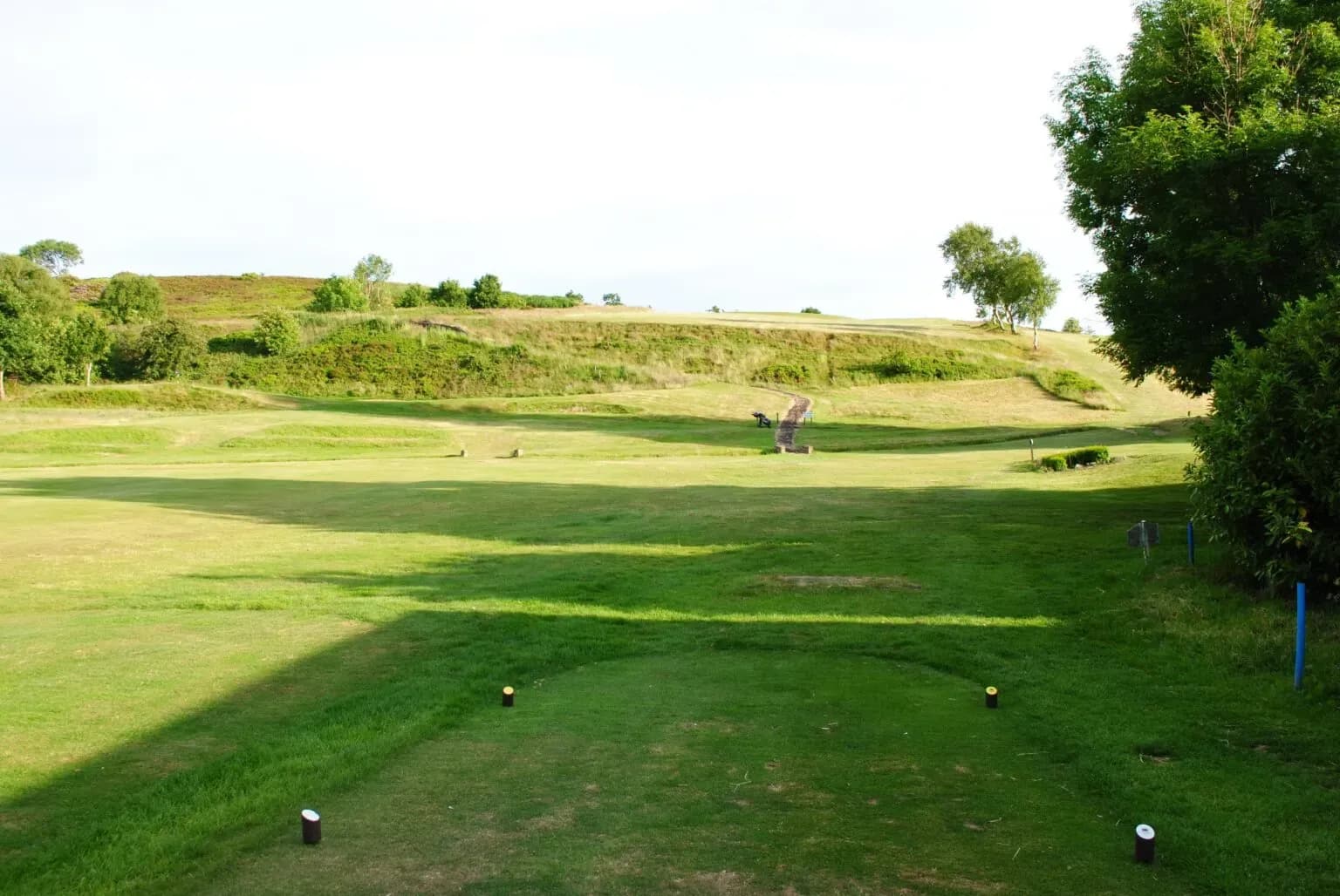 The 16th tee at Stocksbridge Golf Club