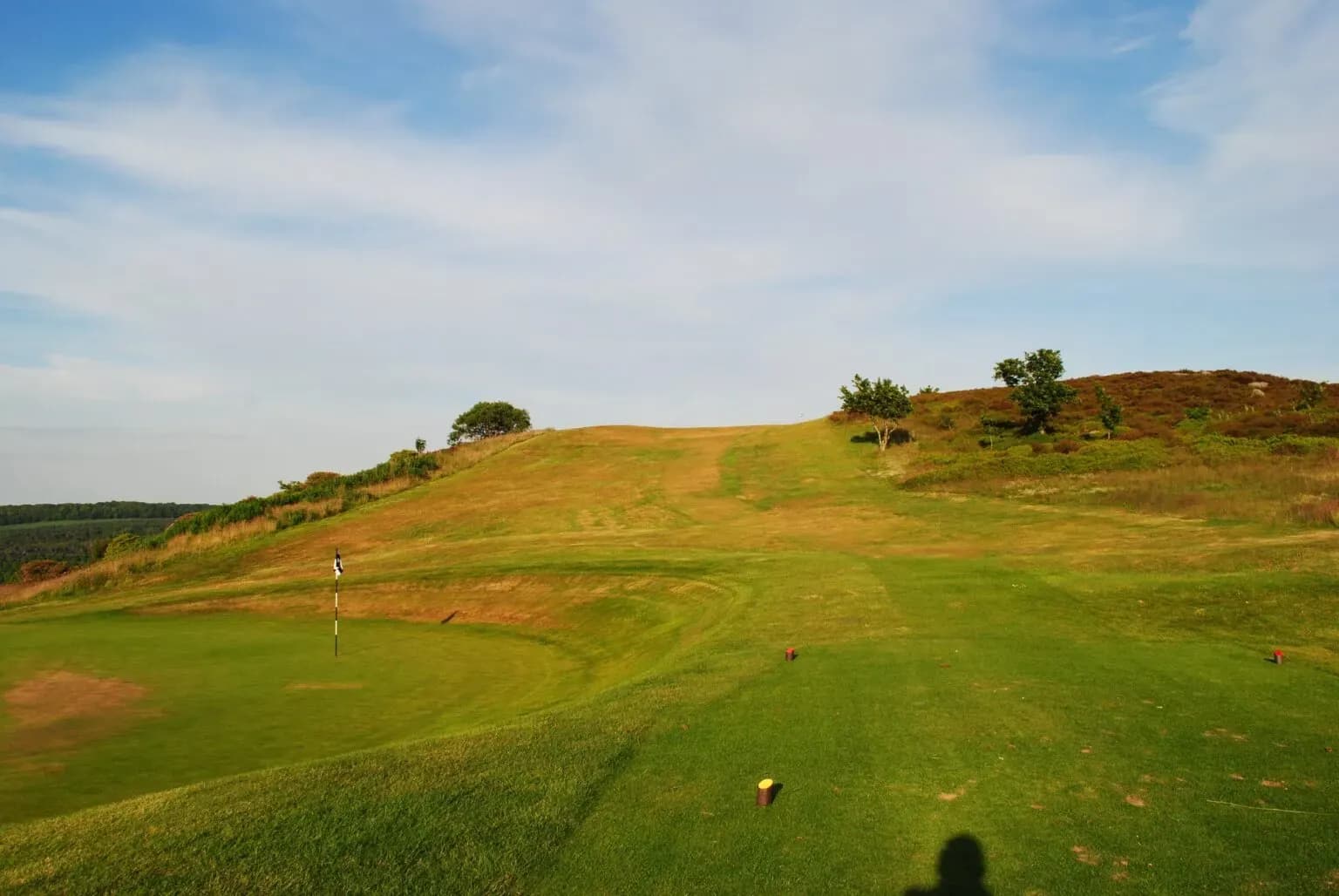 The 17th tee at Stocksbridge Golf Club