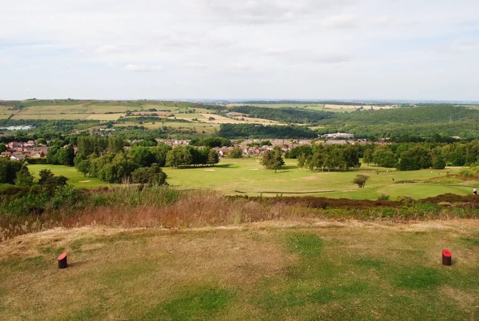 The 3rd tee at Stocksbridge Golf Club