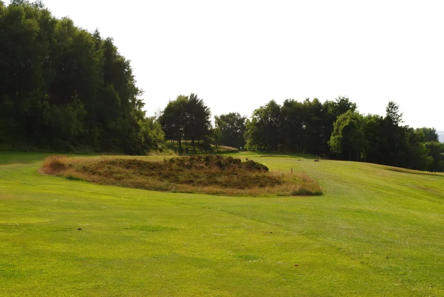 The 7th fairway at Stocksbridge Golf Club