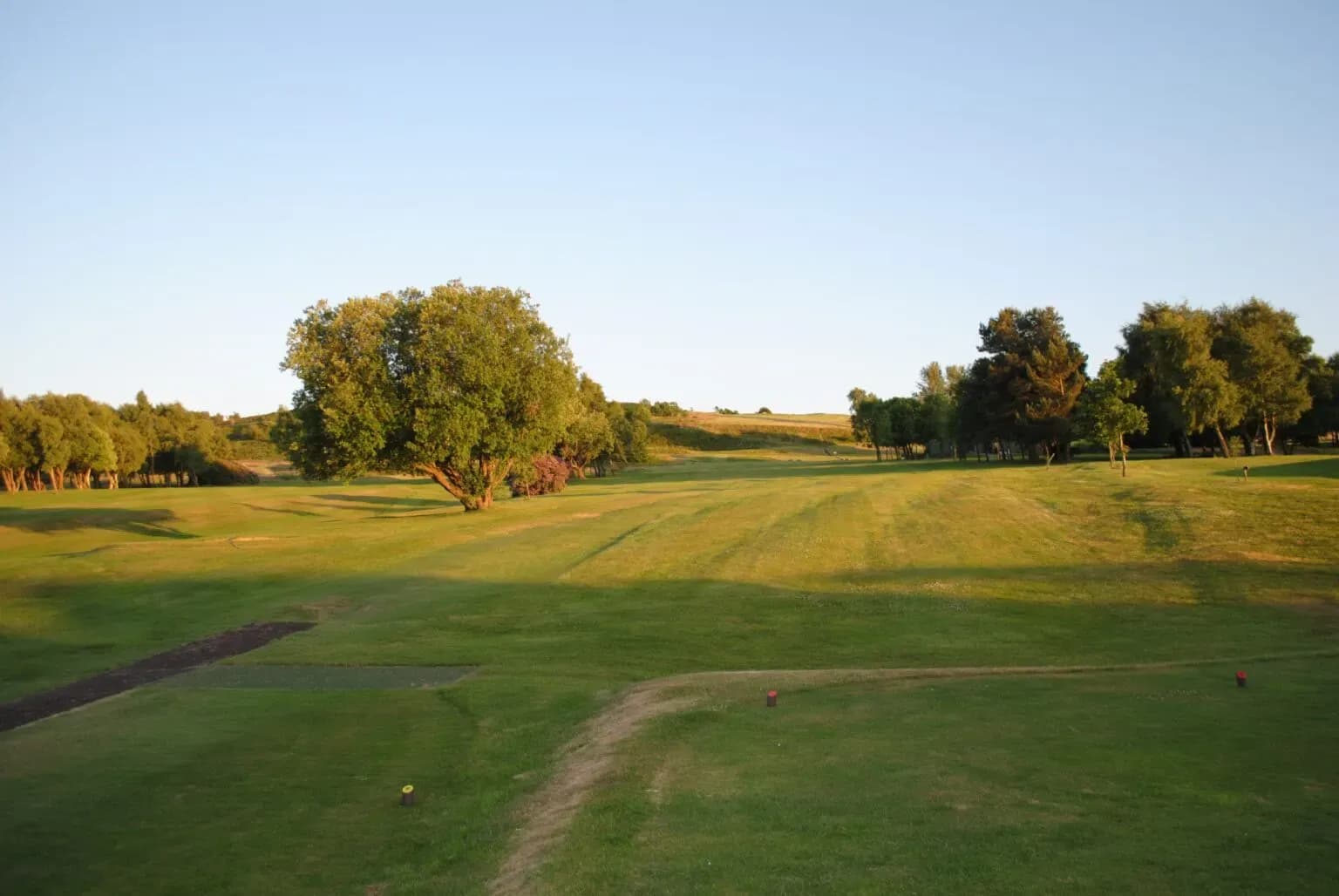 The 9th tee at Stocksbridge Golf Club