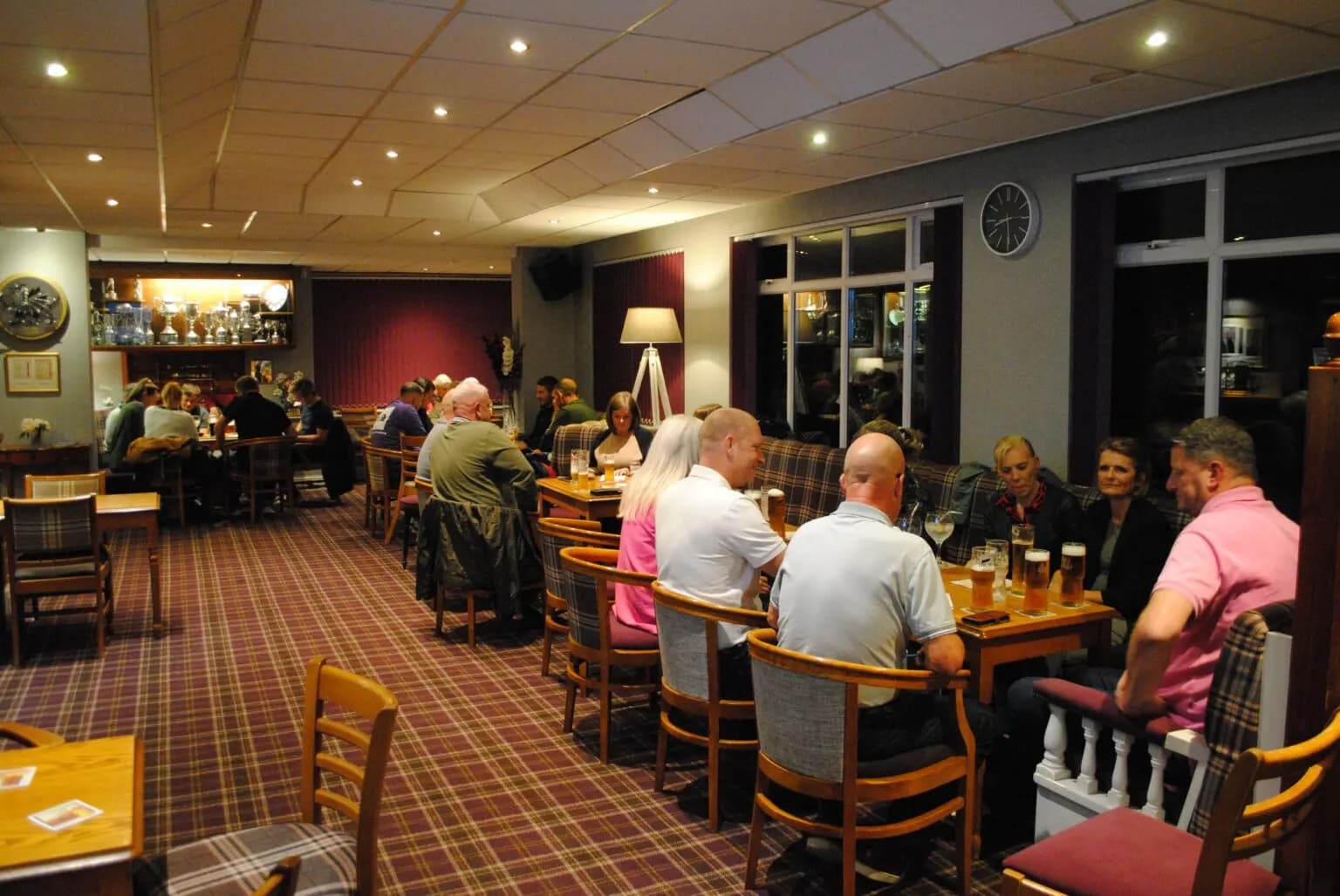 The bar and lounge at Stocksbridge Golf Club